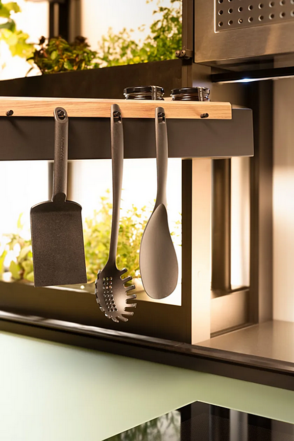 Cucina su misura in vetro Artematica Vitrum con nuova Logica VALCUCINE fabbrica VALCUCINE dall'Italia. Foto №7