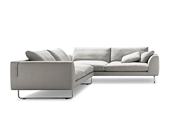 Divano modulare angolare in tessuto I 4 Mariani collezione Add Look