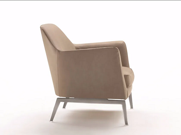 Poltrona in pelle con braccioli Luce FLEXFORM fabbrica FLEXFORM dall'Italia. Foto №2