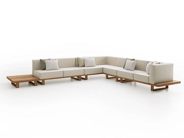 Divano angolare in tessuto Atmosphera collezione 9 Zero fabbrica ATMOSPHERA dall'Italia. Foto №1