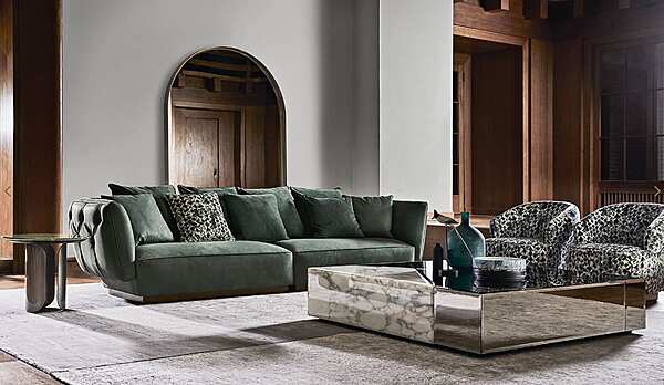 Divano ANGELO CAPPELLINI 40332/40333 fabbrica OPERA CONTEMPORARY dall'Italia. Foto №3