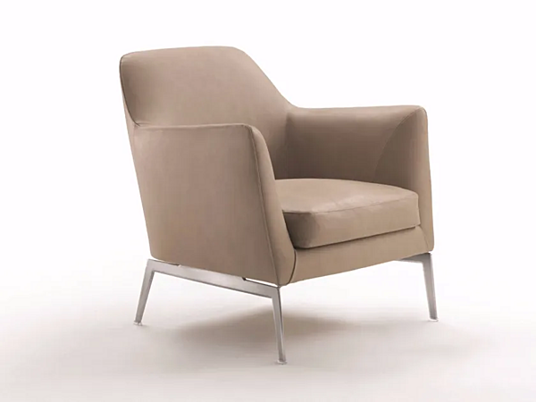 Poltrona in pelle con braccioli Luce FLEXFORM fabbrica FLEXFORM dall'Italia. Foto №1