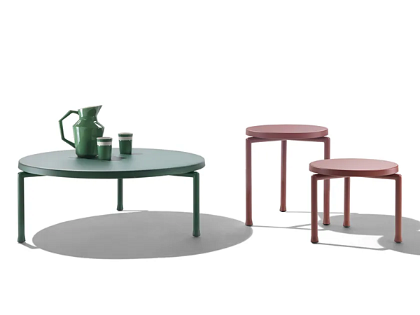 Tavolino laterale da giardino in alluminio FLEXFORM Alcamo 2A8K0, 2A8K6, 2A8K2 fabbrica FLEXFORM dall'Italia. Foto №4