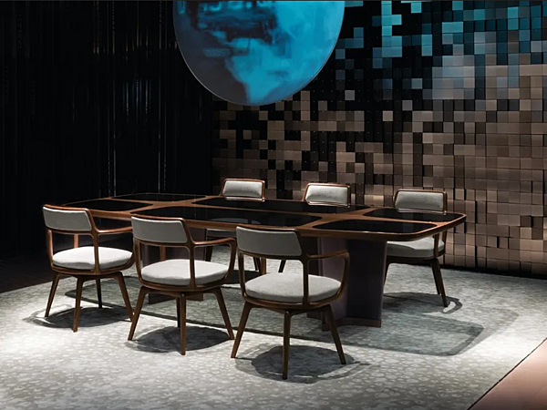 Tavolo da soggiorno in legno Bigwig GIORGETTI fabbrica GIORGETTI dall'Italia. Foto №4