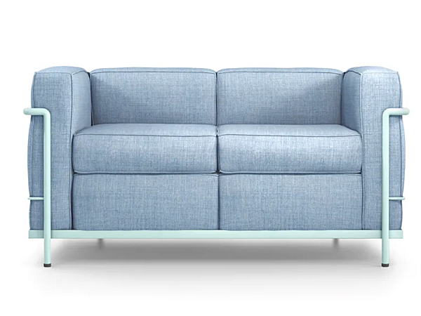 Divano a due posti con spalliera imbottita CASSINA 2 Fauteuil Grand Confort Petit Modèle 002 fabbrica CASSINA dall'Italia. Foto №1