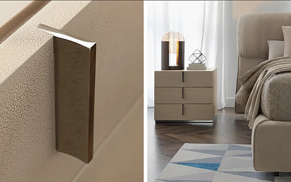 Comodino con cassetti in legno Ari Flou fabbrica Flou dall'Italia. Foto №8