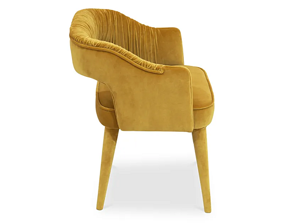 Poltrona con braccioli in velluto BRABBU collezione Stola fabbrica BRABBU dall'Italia. Foto №2