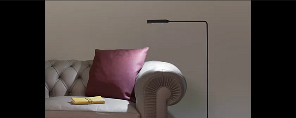 Lampada da terra in alluminio LED FLO Lumina 945, 971 fabbrica Lumina dall'Italia. Foto №7