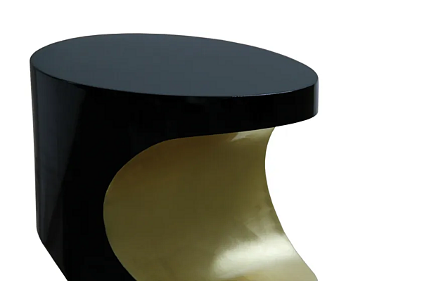 Tavolino da caffè ovale in marmo sintetico BRABBU collezione Bryce II fabbrica BRABBU dall'Italia. Foto №4
