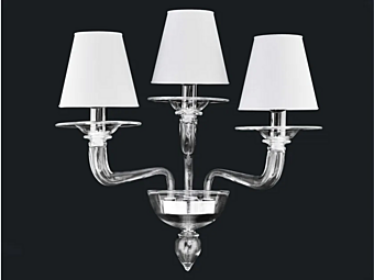 Applique in vetro di Murano Luna Abrissi 10907 fabbrica ABRISSI dall'Italia