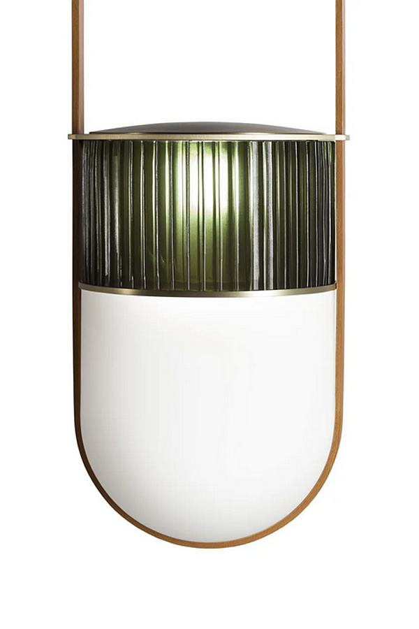 Lampada a sospensione in metallo e vetro POLTRONA FRAU XI fabbrica POLTRONA FRAU dall'Italia. Foto №4