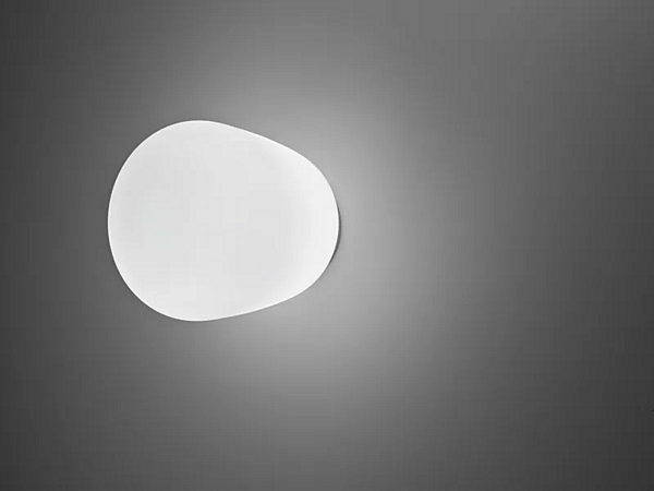Lampada da parete in vetro Fabbian collezione Lumi Baka fabbrica Fabbian dall'Italia. Foto №1