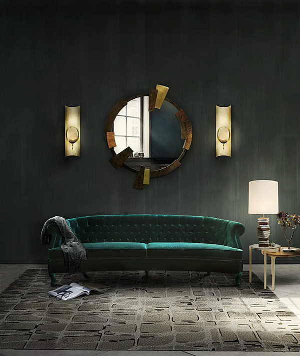 Divano in velluto tufted a tre posti Maree BRABBU fabbrica BRABBU dall'Italia. Foto №2
