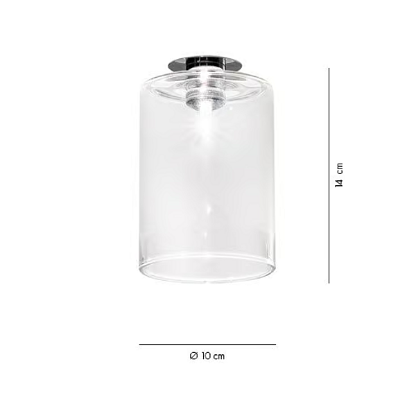 Lampada da soffitto in cristallo alogena Spillray AXOLIGHT PL SPIL P I, PL SPIL M I, PL SPIL G I fabbrica Axolight dall'Italia. Foto №7