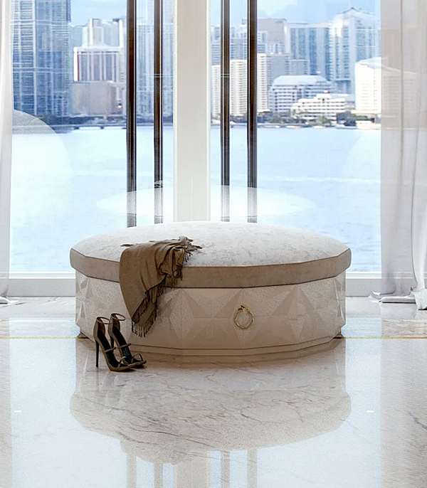 Pouf imbottito diamante Bizzotto Italia fabbrica Bizzotto Italia dall'Italia. Foto №2