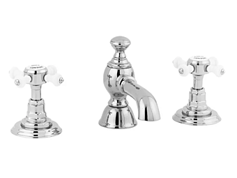 Rubinetto per lavabo a tre fori in ottone Chelsea Gentry Home fabbrica Gentry Home dall'Italia