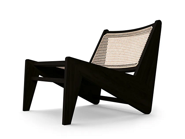Poltrona in legno massello e canna di Vienna CASSINA 058 Kangaroo 058 fabbrica CASSINA dall'Italia. Foto №6