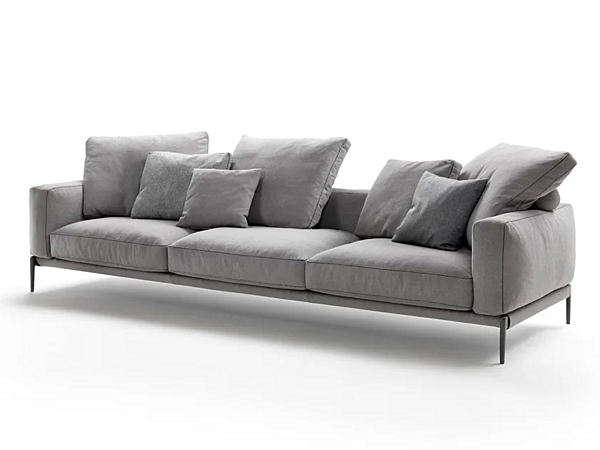 Divano in tessuto a tre posti con copertura removibile Romeo FLEXFORM fabbrica FLEXFORM dall'Italia. Foto №2
