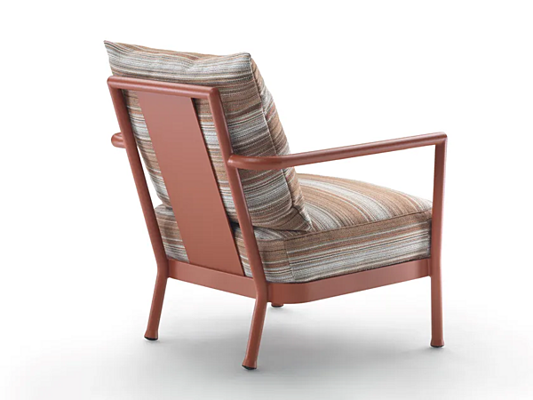 Poltrona da giardino in alluminio e tessuto CAMARGUE FLEXFORM 2A6C1 fabbrica FLEXFORM dall'Italia. Foto №3