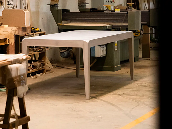 Tavolo rettangolare allungabile in legno Sentiero B 652 DALE fabbrica DALE dall'Italia. Foto №4