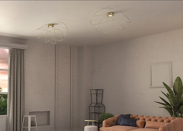 Lampada da soffitto LED in metallo AXOLIGHT Hoops PL HOOPS 2, PL HOOPS 3 fabbrica Axolight dall'Italia. Foto №4