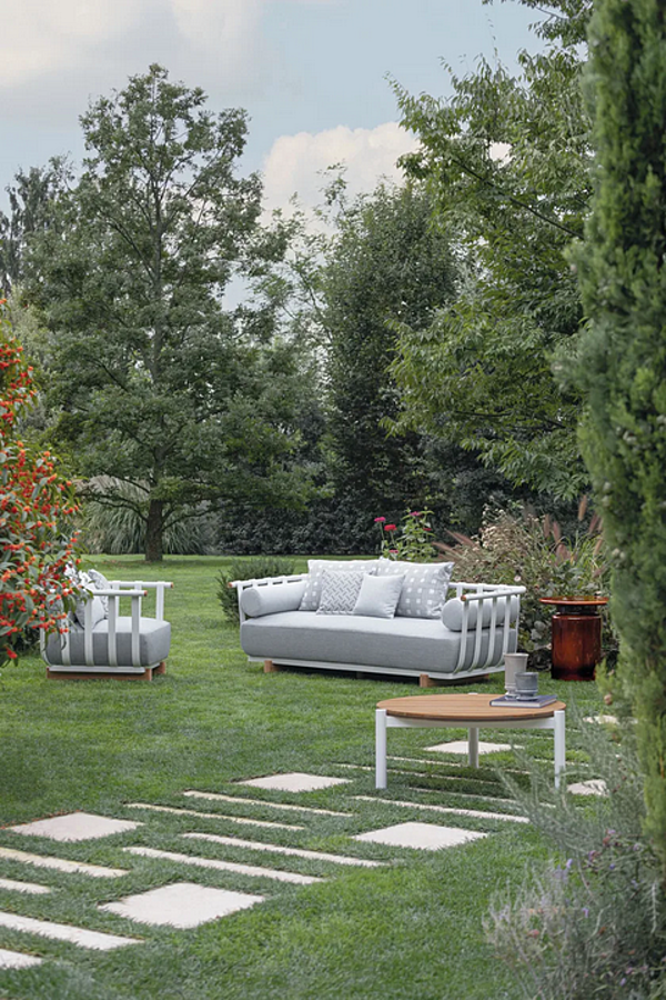 Poltrona da giardino con braccioli in tessuto Atmosphera Portofino fabbrica ATMOSPHERA dall'Italia. Foto №14
