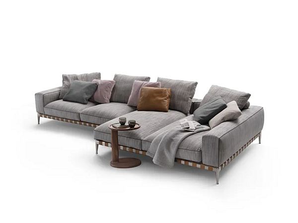 Divano angolare in tessuto Gregory XL FLEXFORM fabbrica FLEXFORM dall'Italia. Foto №9
