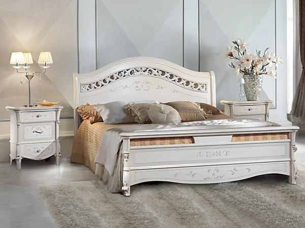 Comodino in legno con cassetti CASA +39 PRESTIGE 306 fabbrica CASA +39 dall'Italia. Foto №2