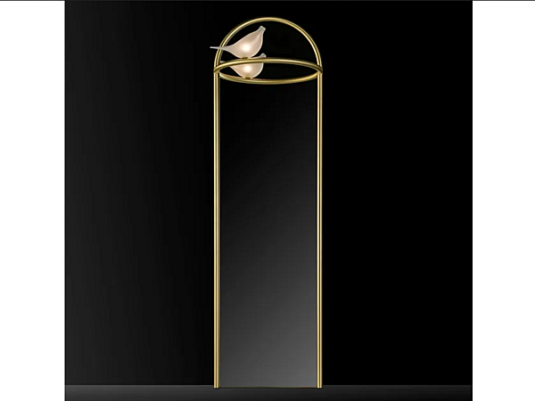Specchio metallico con illuminazione integrata LIGHT OF LOVE MULTIFORME M3380 fabbrica MULTIFORME dall'Italia. Foto №1
