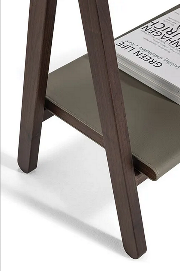 Libreria in legno autoportante doppia faccia REN POLTRONA FRAU fabbrica POLTRONA FRAU dall'Italia. Foto №11