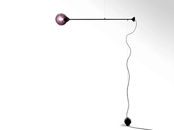 Lampada a sospensione in legno Kendama GIORGETTI
