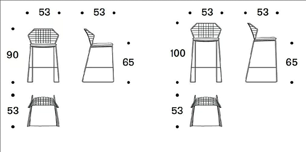 Садовый табурет из высокофабричной ткани Saba  New York Soleil fabbrica SABA dall'Italia. Foto №5