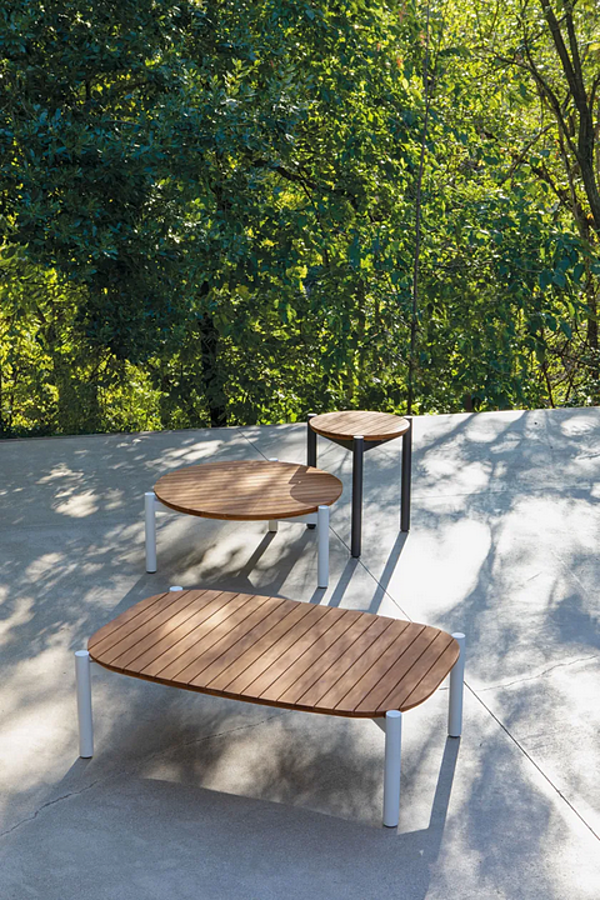 Tavolino laterale rettangolare in teak Atmosphera collezione Lobster LO.TCO fabbrica ATMOSPHERA dall'Italia. Foto №3