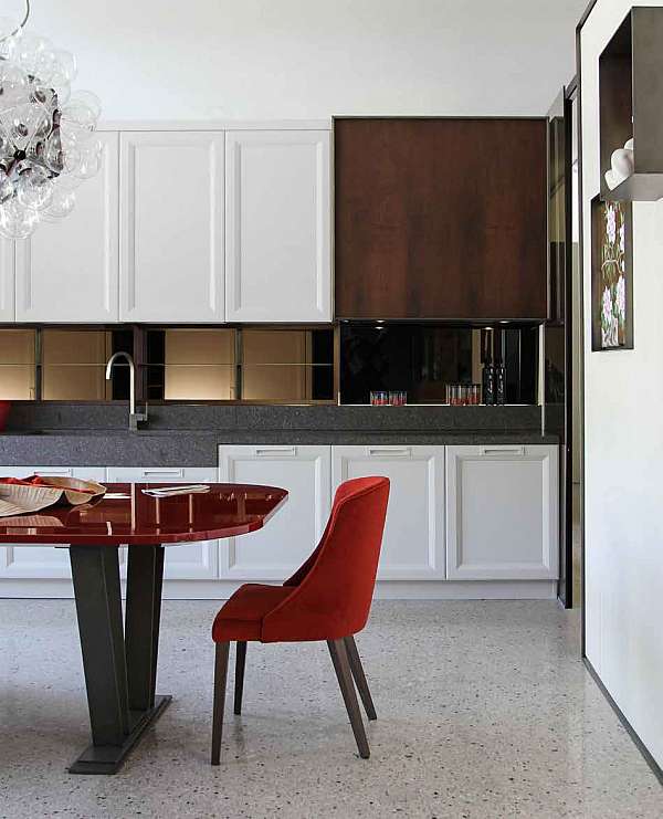 Cucina CASTAGNA CUCINE Cashmere Tiziano RED fabbrica CASTAGNA CUCINE dall'Italia. Foto №4