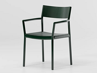 Sedia in alluminio con braccioli KETTAL PASSAGE