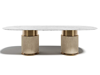 Tavolo ovale in marmo ROCK Capital Collection RCKR4.TA Tavolo ovale in marmo ROCK Capital Collection RCKR4.TA fabbrica Capital Collection dall'Italia