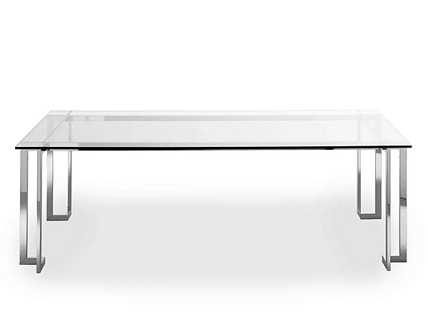 Tavolo da riunione rettangolare in cristallo Lord XL Gallotti&Radice fabbrica Gallotti & Radice dall'Italia. Foto №1