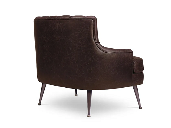 Poltrona in pelle plum con braccioli BRABBU fabbrica BRABBU dall'Italia. Foto №4
