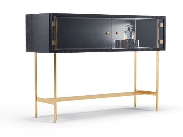 Барный шкаф из дерева и стекла Jeffery FORMITALIA fabbrica FORMITALIA dall'Italia. Foto №1