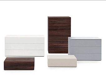 Comò sezionale in legno NOVAMOBILI Easy System