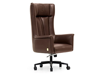 Poltrona direzionale girevole in pelle Kowloon FORMITALIA fabbrica FORMITALIA dall'Italia