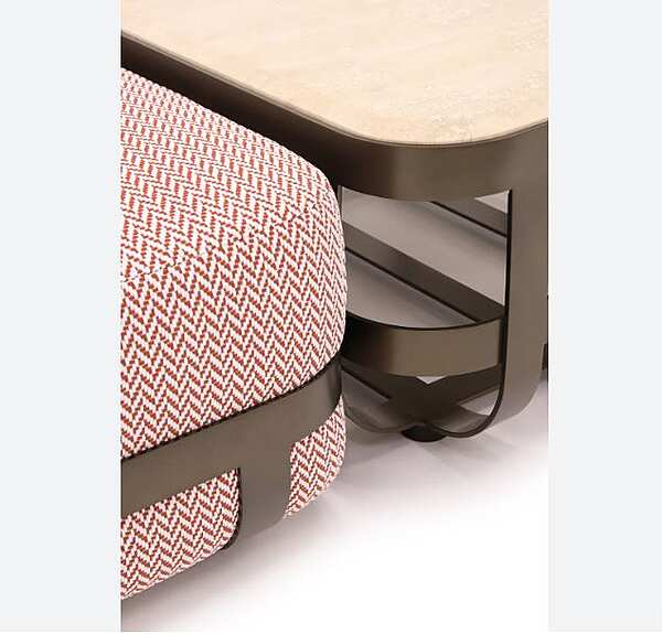 Pouf RUGIANO PUE31T/87 fabbrica RUGIANO dall'Italia. Foto №3