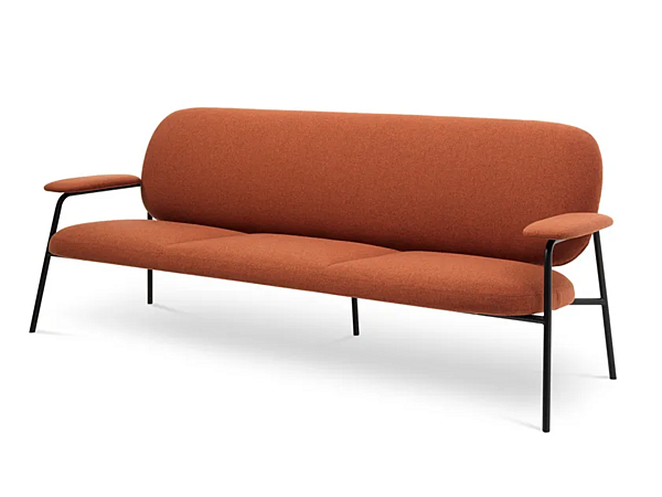 Divano a tre posti in tessuto Philo Saba fabbrica SABA dall'Italia. Foto №2