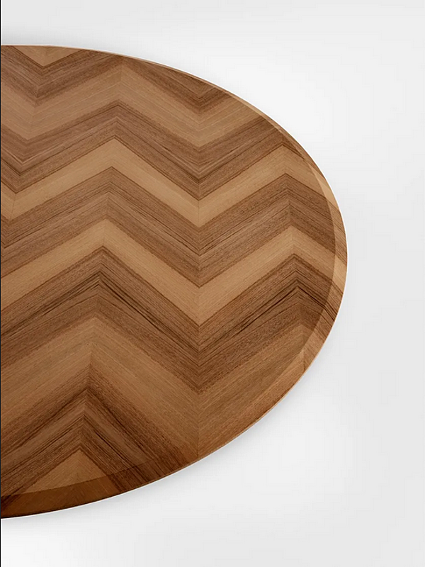 Tavolo rotondo in legno Manto Gallotti&Radice fabbrica Gallotti & Radice dall'Italia. Foto №11