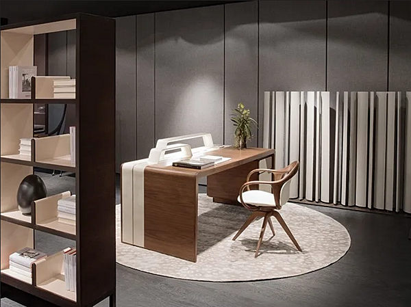 Scrivania rettangolare con cassetti in legno Alma GIORGETTI fabbrica GIORGETTI dall'Italia. Foto №7