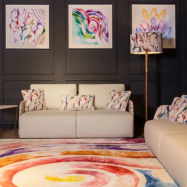 Lampada da terra con paralume in velluto Partagas FORMITALIA Partagas-FloorLamp-C, Partagas-FloorLamp-B fabbrica FORMITALIA dall'Italia. Foto №7