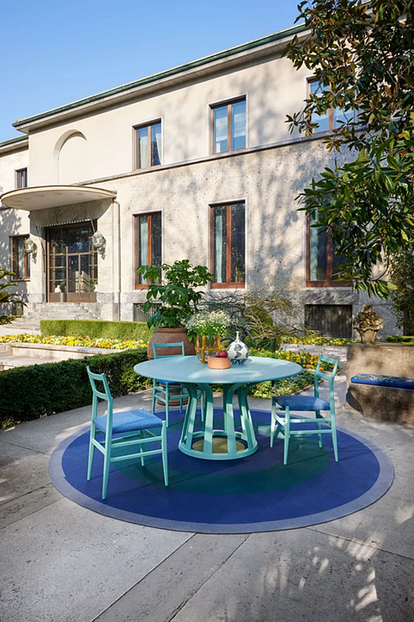 Sedia da giardino in acciaio Leggera outdoor CASSINA fabbrica CASSINA dall'Italia. Foto №6