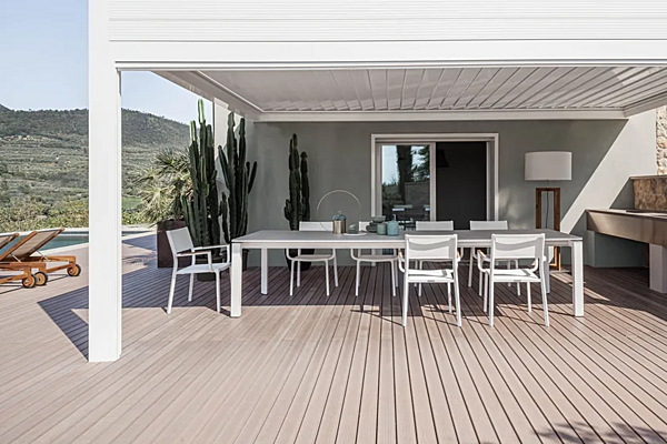 Tavolo rettangolare allungabile in gres porcellanato Atmosphera Bridge BR.TV1 fabbrica ATMOSPHERA dall'Italia. Foto №2