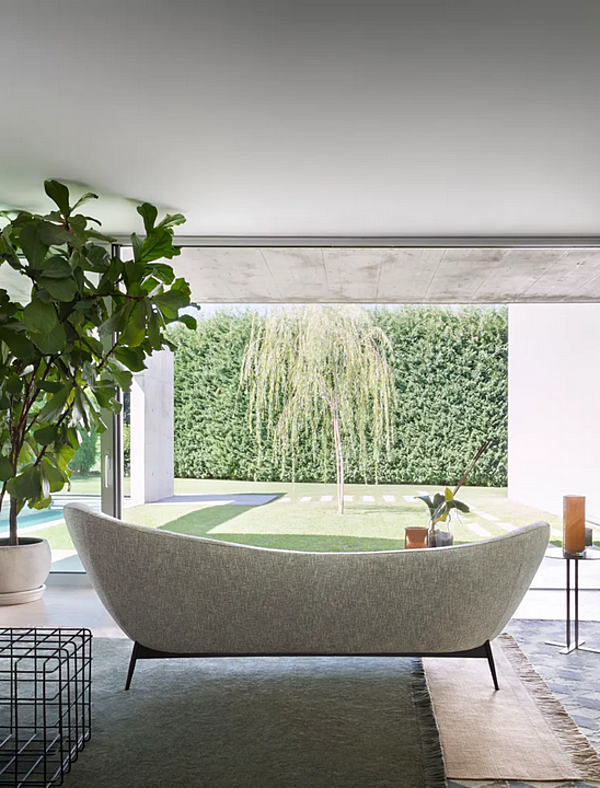 Divano in tessuto a tre posti Oltremare Saba fabbrica SABA dall'Italia. Foto №10