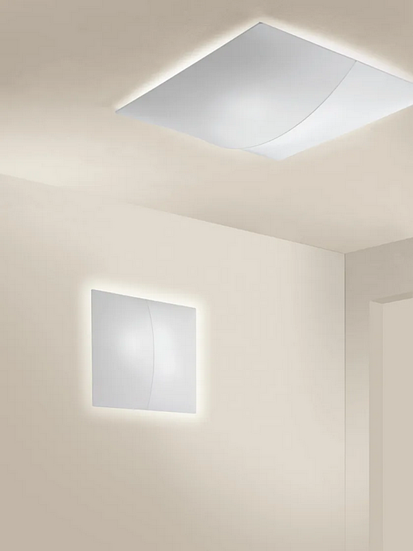 Lampada da parete e soffitto Nelly Straight in vetro AXOLIGHT fabbrica Axolight dall'Italia. Foto №4
